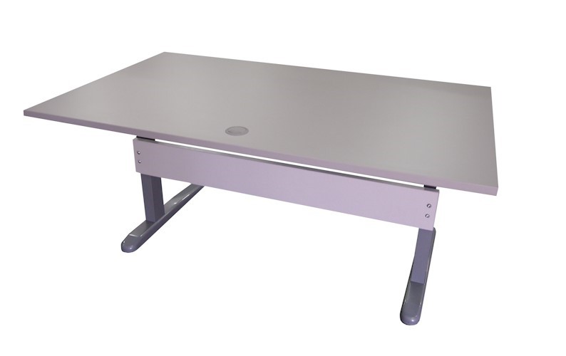 Accord Straight Medium Height Adjustable Desk 1650 1800 Mm