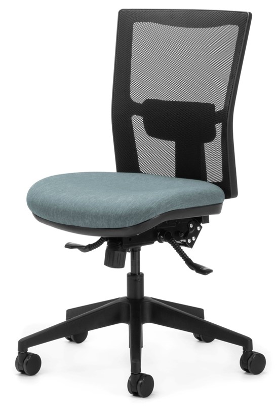 Air Mesh Ratchet Back Ergonomic Office Chair 