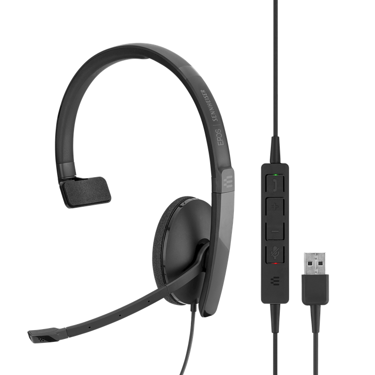 Sennheiser ADAPT 130 Wired Monaural USB Computer Headset