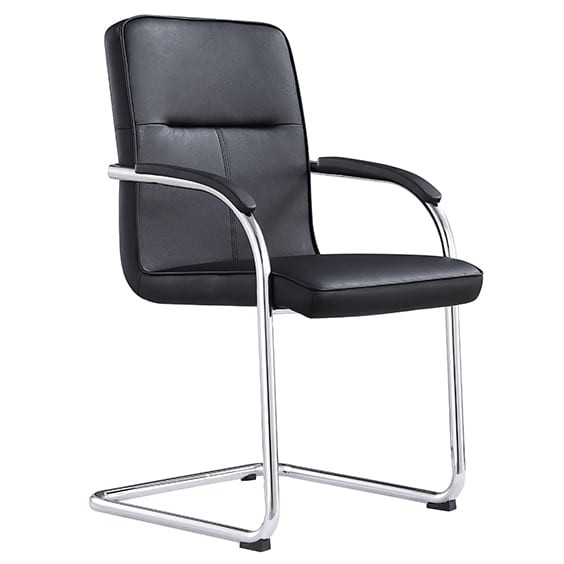 Rose Cantilever Upholstered Visitor Chair