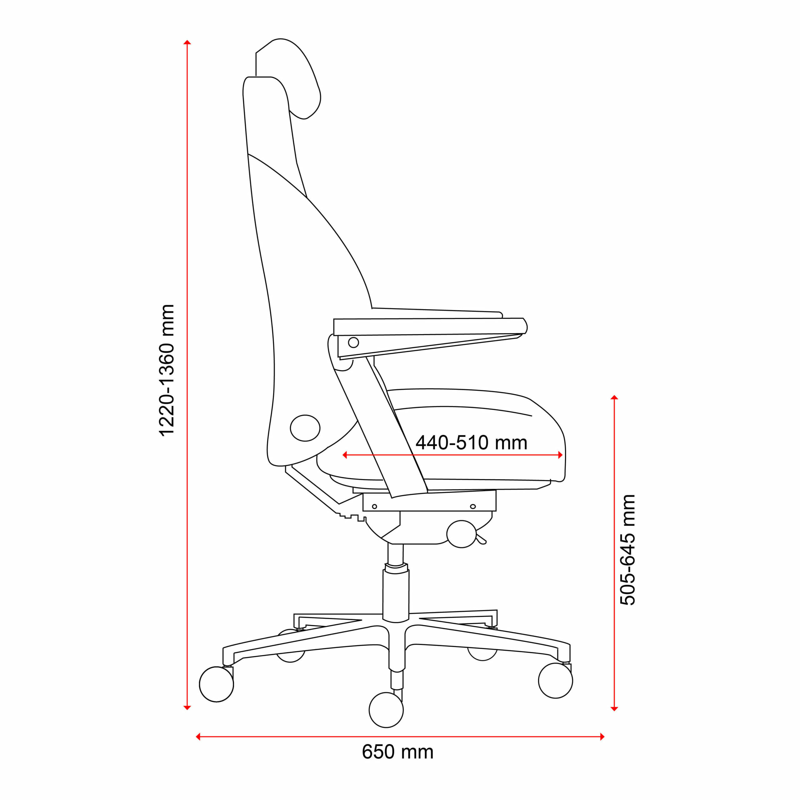 BURO Maverick 24/7 Controller Chair