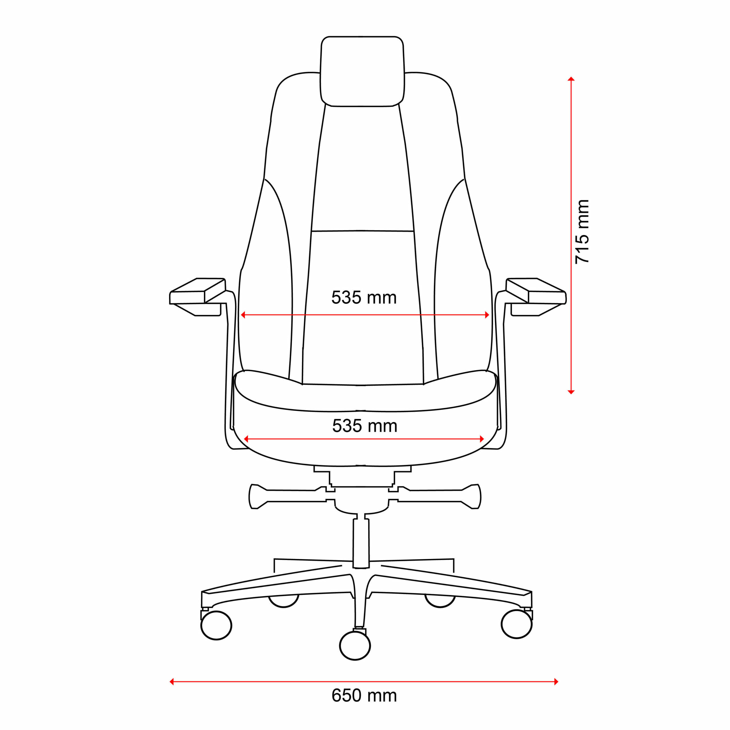 BURO Maverick 24/7 Controller Chair