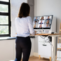 Adjustable Height Desks vs. Standing Up Desk Converters