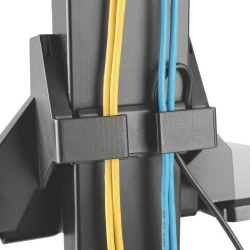 E-Lift Electric Dual Monitor Sit Stand Desk Converter