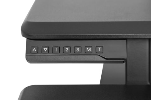E-Lift Electric Dual Monitor Sit Stand Desk Converter