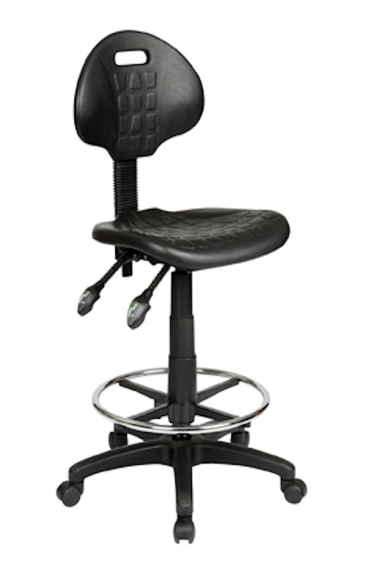 PU Industrial Drafting Chair