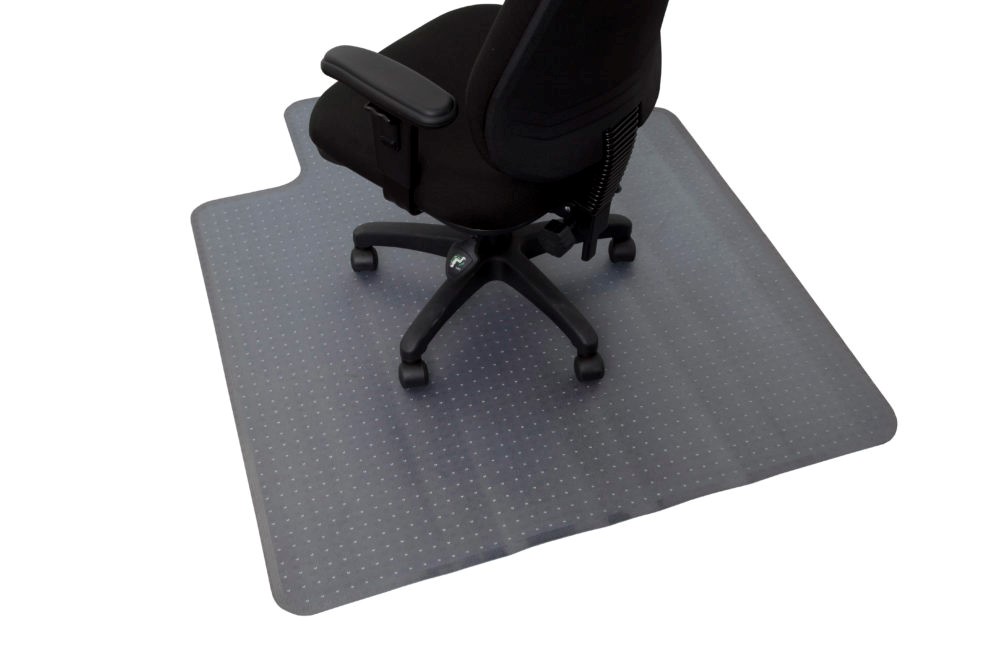Chair Mat for Low Pile Carpets - Keyhole
