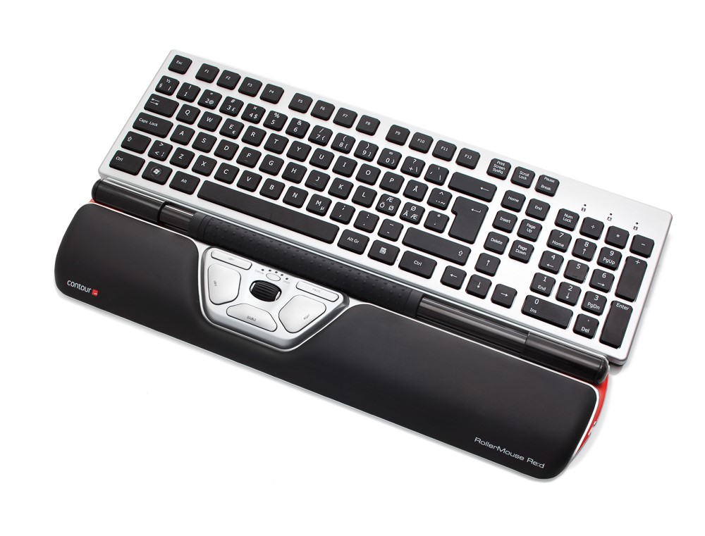 Contour RollerMouse Red Input Device