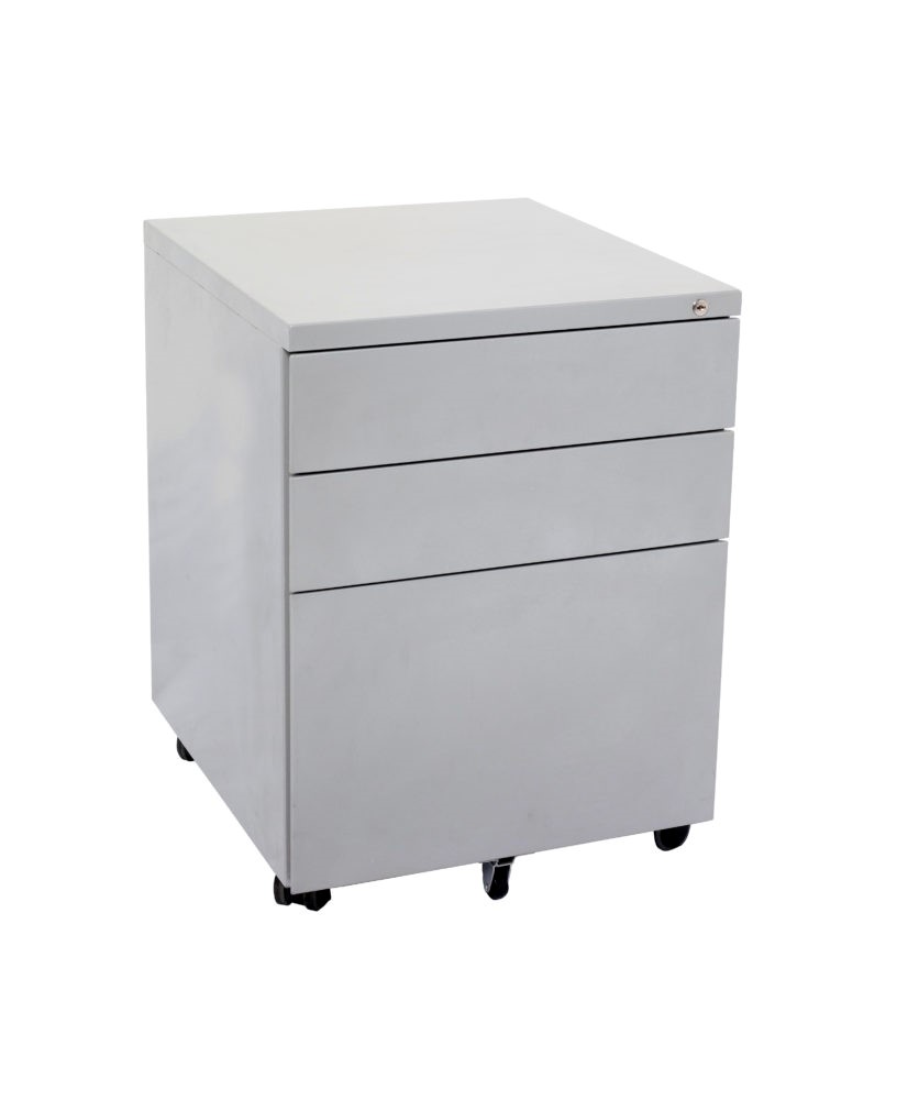 3 Drawer Steel Mobile Pedestal