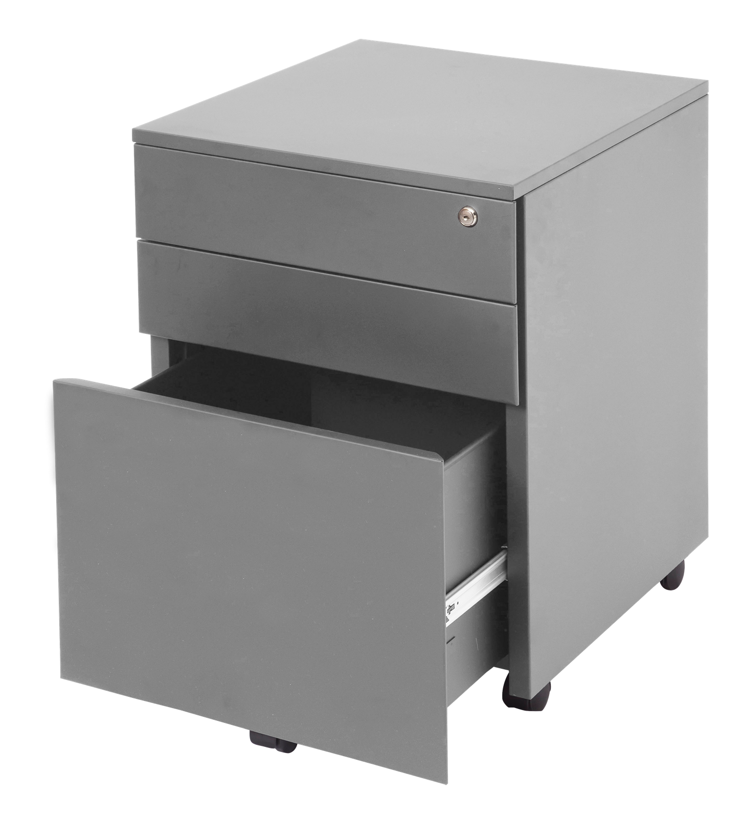 3 Drawer Steel Mobile Pedestal