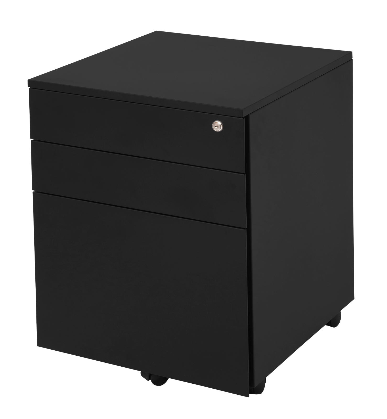 3 Drawer Steel Mobile Pedestal