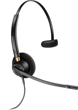 Plantronics EncorePro HW510 Corded Monaural Headset (Noise Cancelling)
