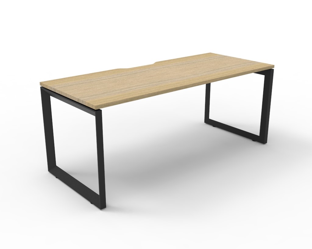 Deluxe Rapid Infinity Loop Leg Single Sided Desk