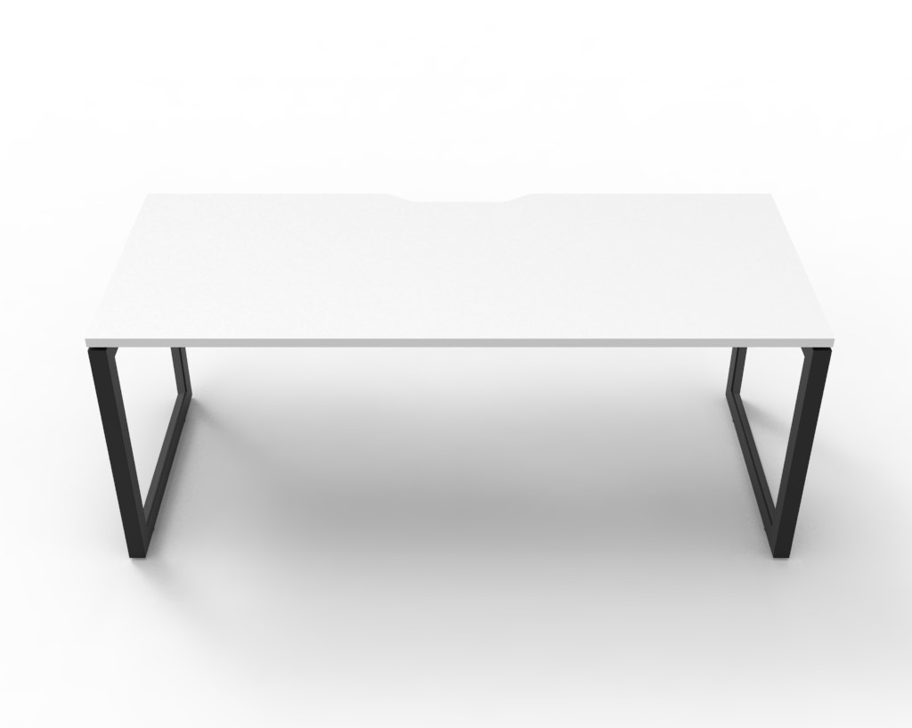 Deluxe Rapid Infinity Loop Leg Single Sided Desk