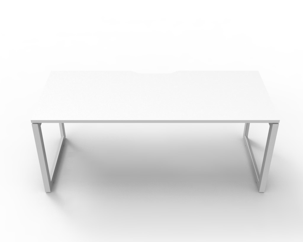 Deluxe Rapid Infinity Loop Leg Single Sided Desk