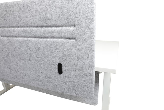 Hedj Front Mount Desk Screen