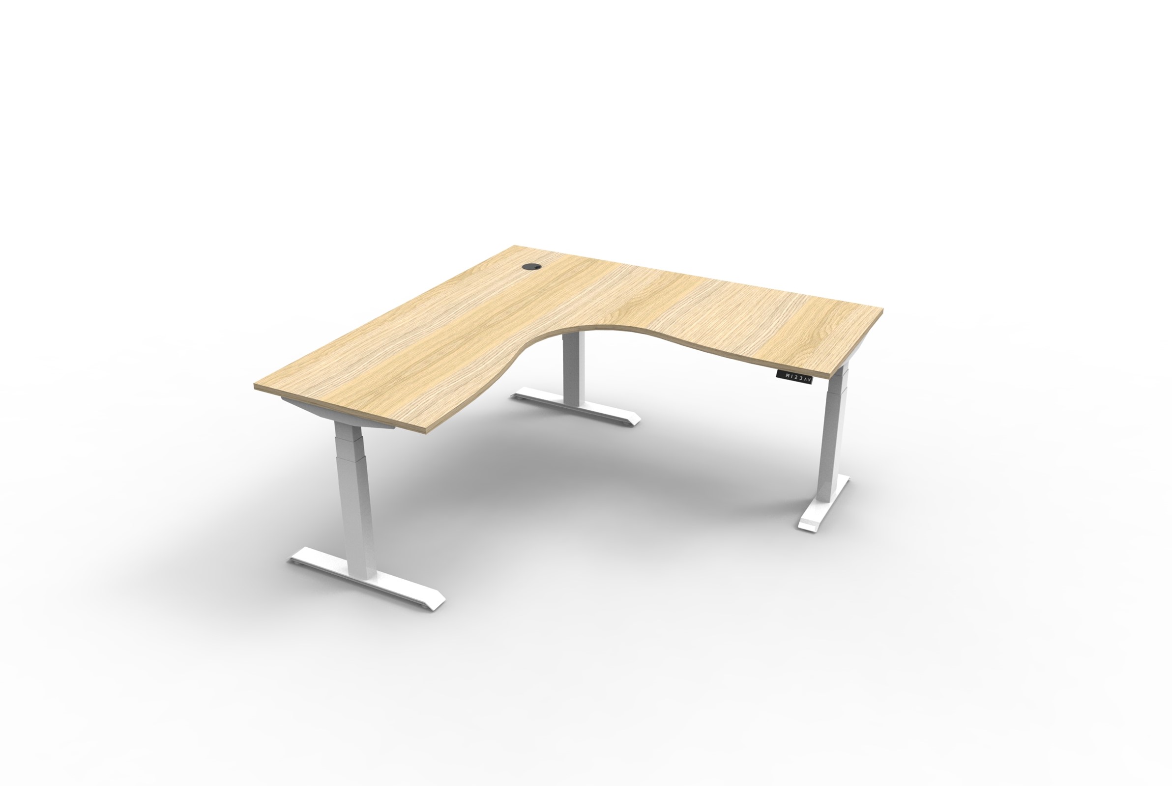 Boost Plus Height Adjustable Corner Workstation