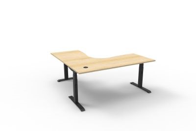Boost Plus Height Adjustable Corner Workstation