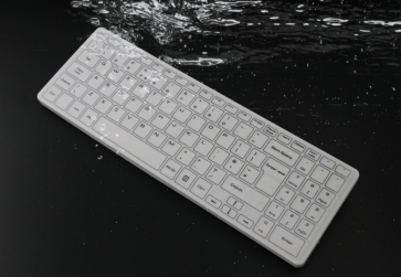 Element ECT105 Medical Grade Washable Keyboard - triple connectivity