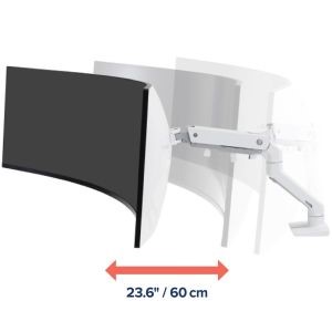 Ergotron Heavy Duty Single Monitor Arm for  Samsung Odyssey G9 Gaming Monitors