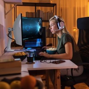 Ergotron Heavy Duty Single Monitor Arm for  Samsung Odyssey G9 Gaming Monitors