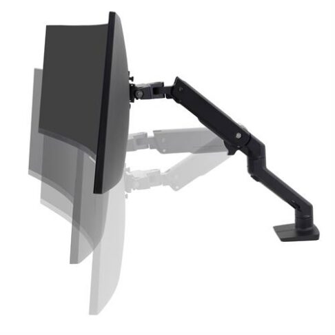 Ergotron Heavy Duty Single Monitor Arm for Large Curved Monitors (VESA compatible)