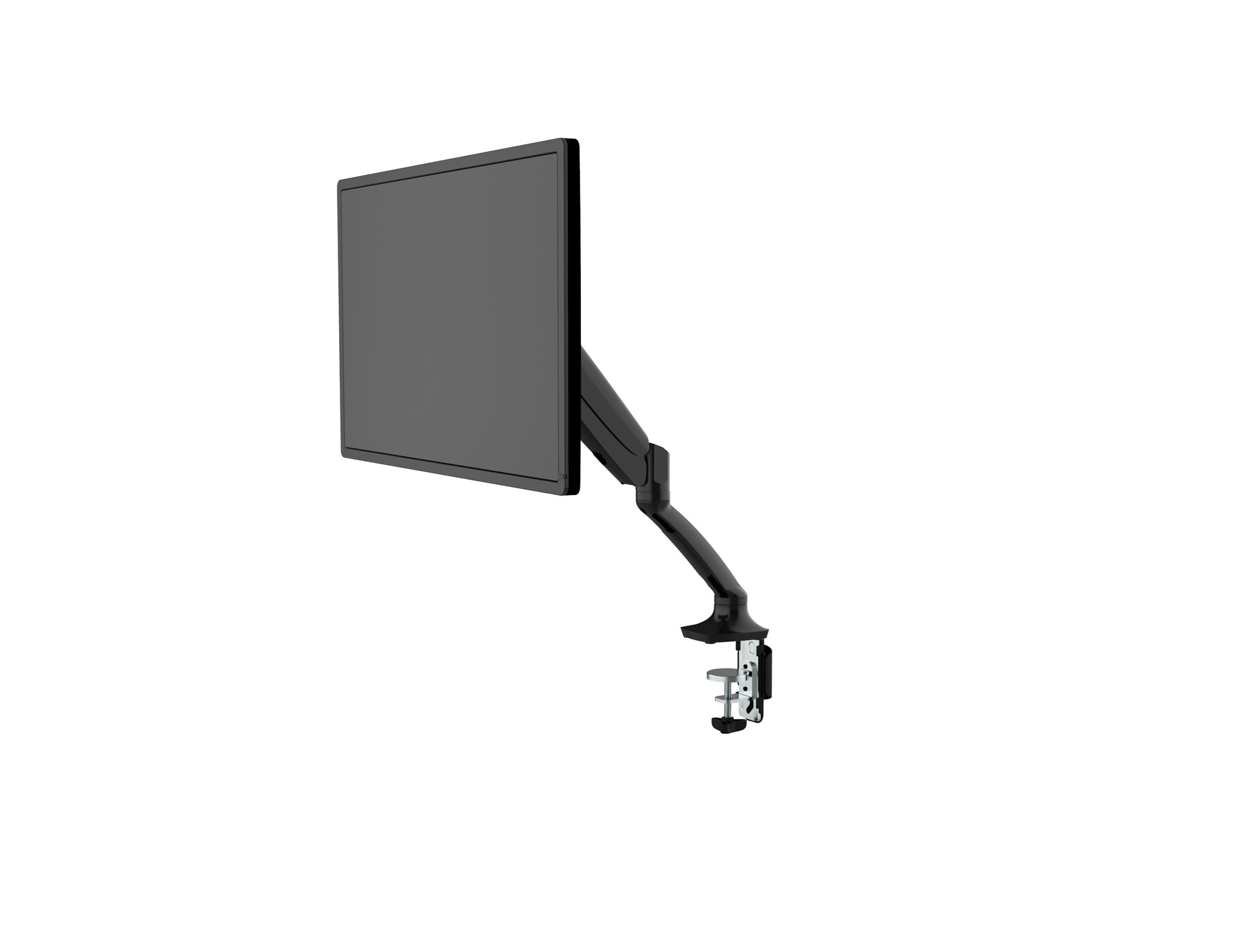 Executive Gas Spring Assisted Monitor Arm