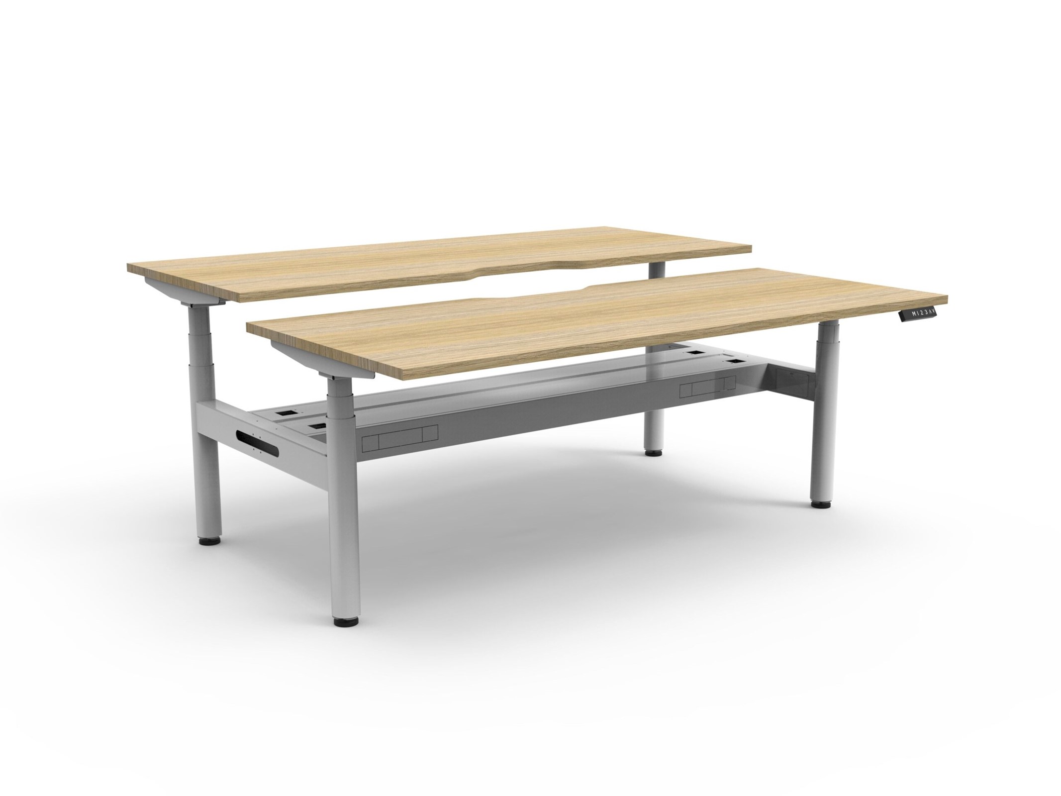 Halo Plus Back-to-Back Height Adjustable Desk (1200 to 1800 mm)