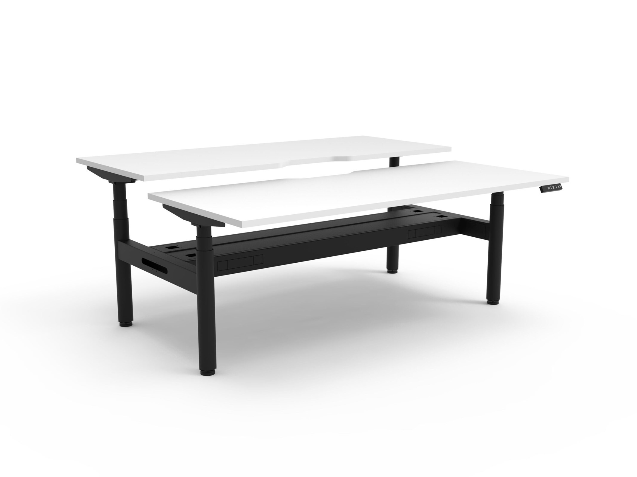 Halo Plus Back-to-Back Height Adjustable Desk (1200 to 1800 mm)