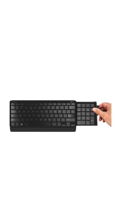 Posturite Number Slide Compact Keyboard & Number Pad