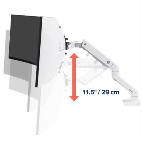 Ergotron Heavy Duty Single Monitor Arm for  Samsung Odyssey G9 Gaming Monitors