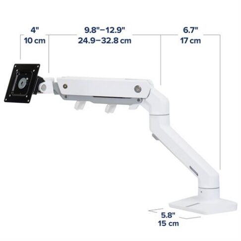 Ergotron Heavy Duty Single Monitor Arm for  Samsung Odyssey G9 Gaming Monitors