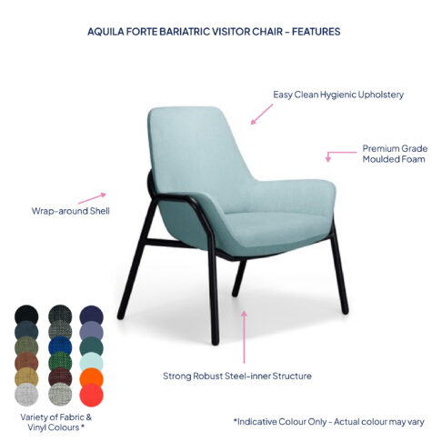 Aquila Forte Bariatric Visitor Chair