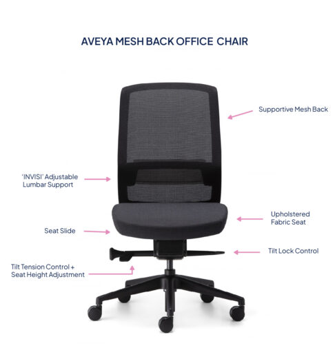Aveya Mesh Back Office Chair