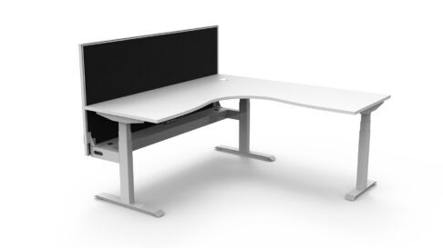 Boost Plus Height Adjustable Corner Workstation