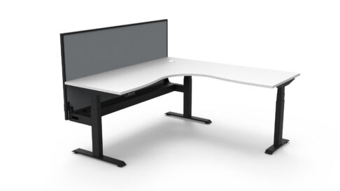 Boost Plus Height Adjustable Corner Workstation