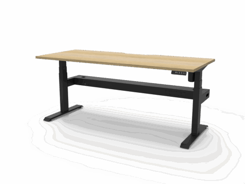 Boost Light Single Sided Height Adjustable Desk (1200 to 1800 mm)