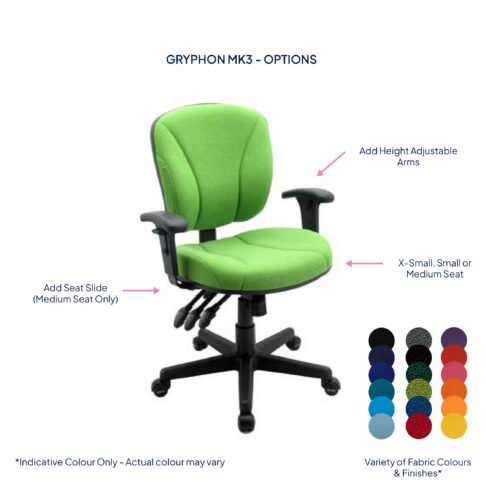 Gryphon MK3 Ergonomic Office Task Chair
