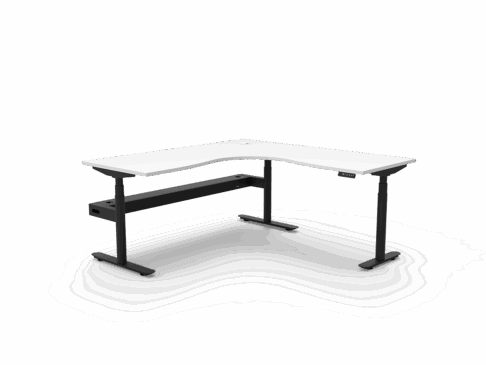 Halo Plus Height Adjustable Corner Workstation