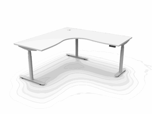 Halo Plus Height Adjustable Corner Workstation