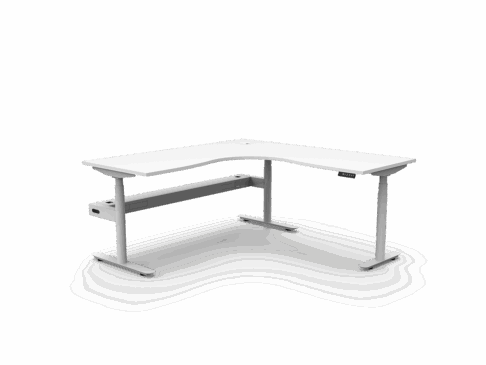 Halo Plus Height Adjustable Corner Workstation
