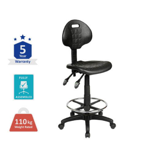 PU Industrial Drafting Chair