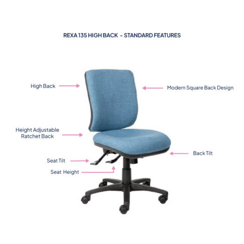 Rexa 135 High Back Task Chair