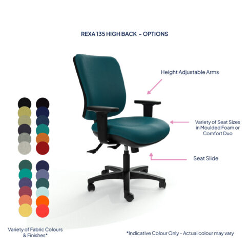Rexa 135 High Back Task Chair