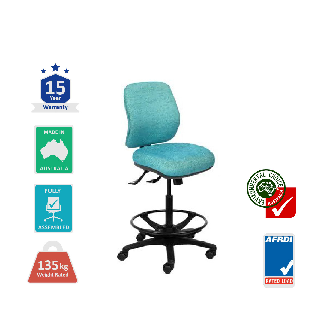 Riteline 135 Medium Back Drafting Chair