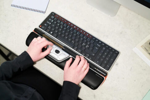 Contour RollerMouse Red Input Device