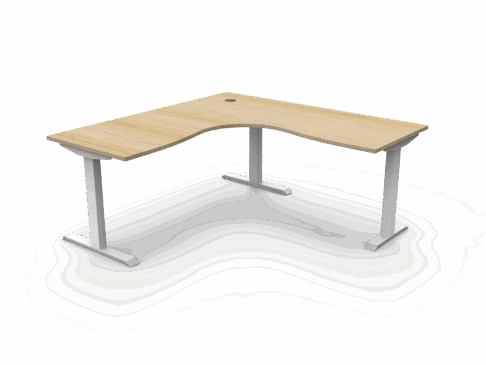Boost Static Corner Desk