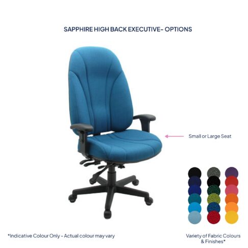 Sapphire High Back Executive