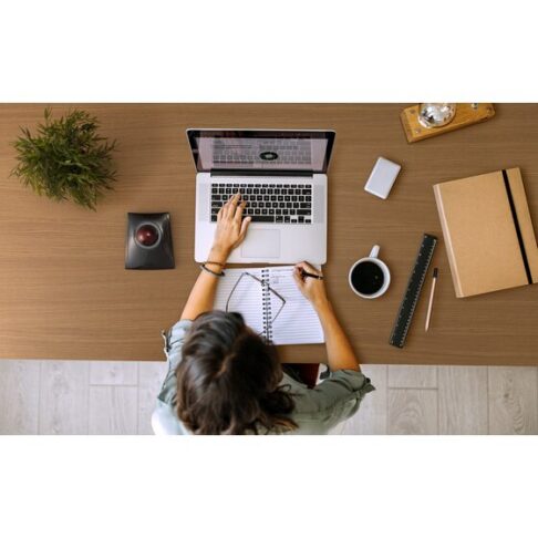 Kensington Slimblade Pro Triple Connectivity Trackball - Ambidextrous