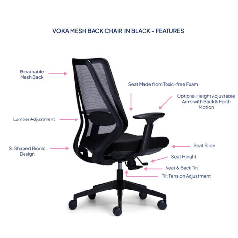 Voka Mesh Back Chair